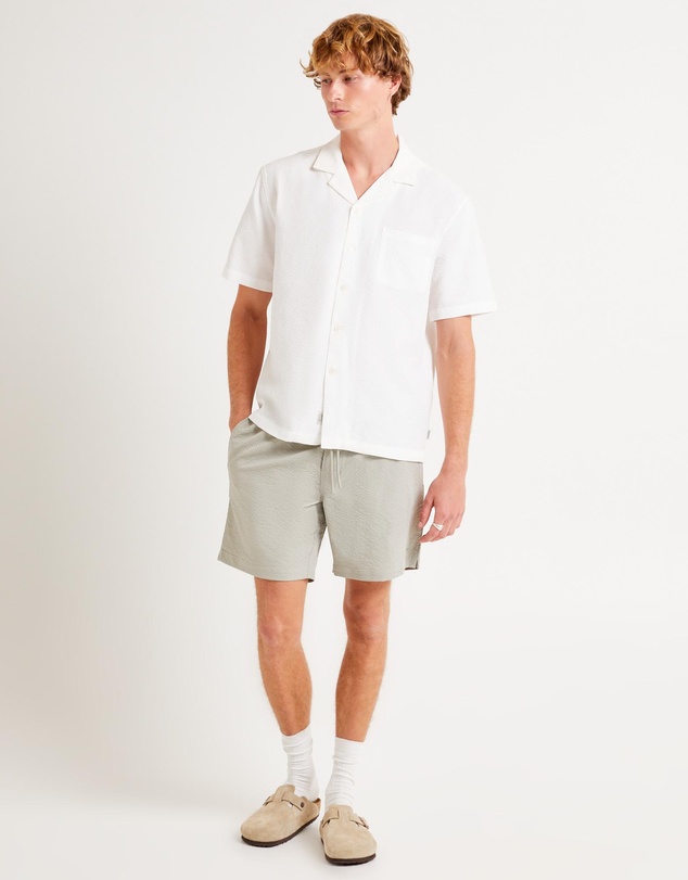 Arvust - Morrison Seersucker Shorts Sleeve Resort Shirt