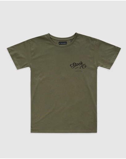 Stock & Co. - Scroll Tee - Youth