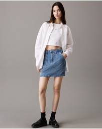 Calvin Klein Jeans - Denim Utility Mini Skirt