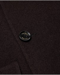 Calibre - Double Breasted Wool Cashmere Coat Chocolate