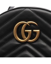 Pre-Loved by Azura Reborn - Pre-Loved Small GG Marmont Matelasse Leather Backpack