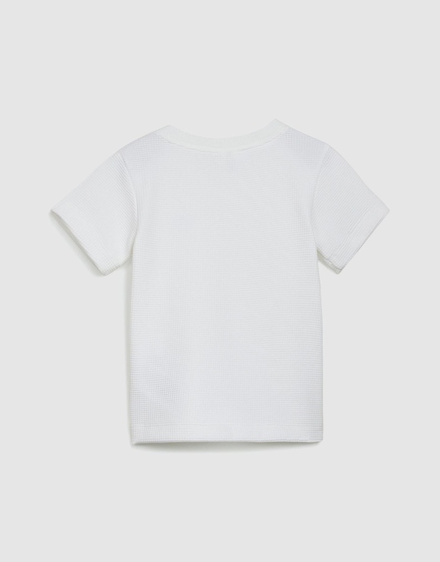 adidas Originals - Regular Waffle Shorts and T-Shirt Set - Babies-Kids