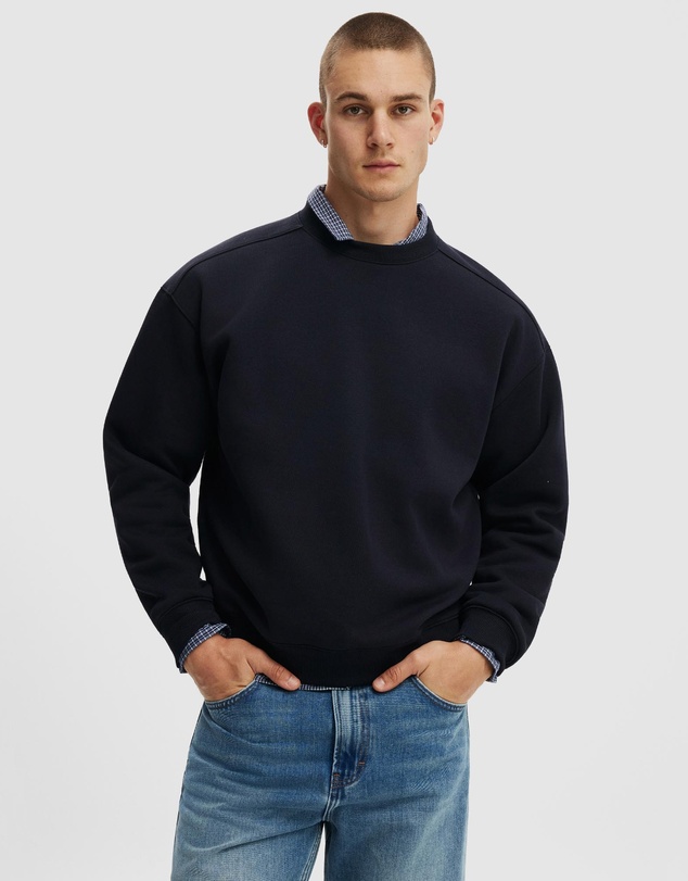Cotton On - Box Fit Crew Sweater