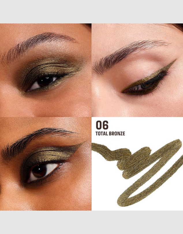 MAKE UP FOR EVER - Aqua Resist Color Pencil Waterproof Eyeliner Total Bronze Glitter