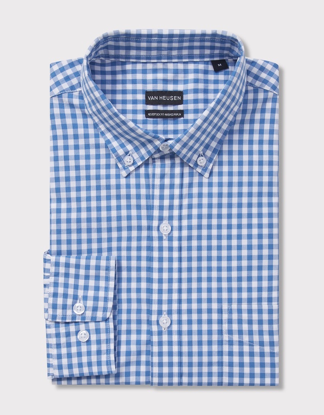 Van Heusen - Washed Poplin Casual Shirt