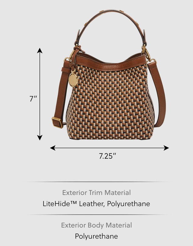 Fossil - Jessie Brown Crossbody Bag