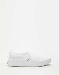 Holster - Mavericks Slip-On Sneakers - White - Unisex