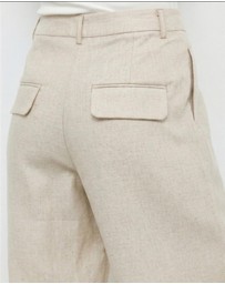 AERE - Straight Leg Linen Pants
