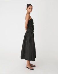 Forcast - Cathy Cotton Modal Midi Dress