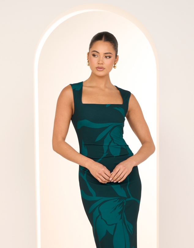 Pilgrim - Iona Square Neck Midi Dress