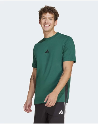 adidas Sportswear - Essentials 3-Stripes Single Jersey Tee Mens