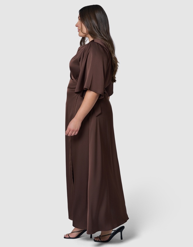 Pink Dusk by Curve Project - Glitz and Glam Maxi Dress