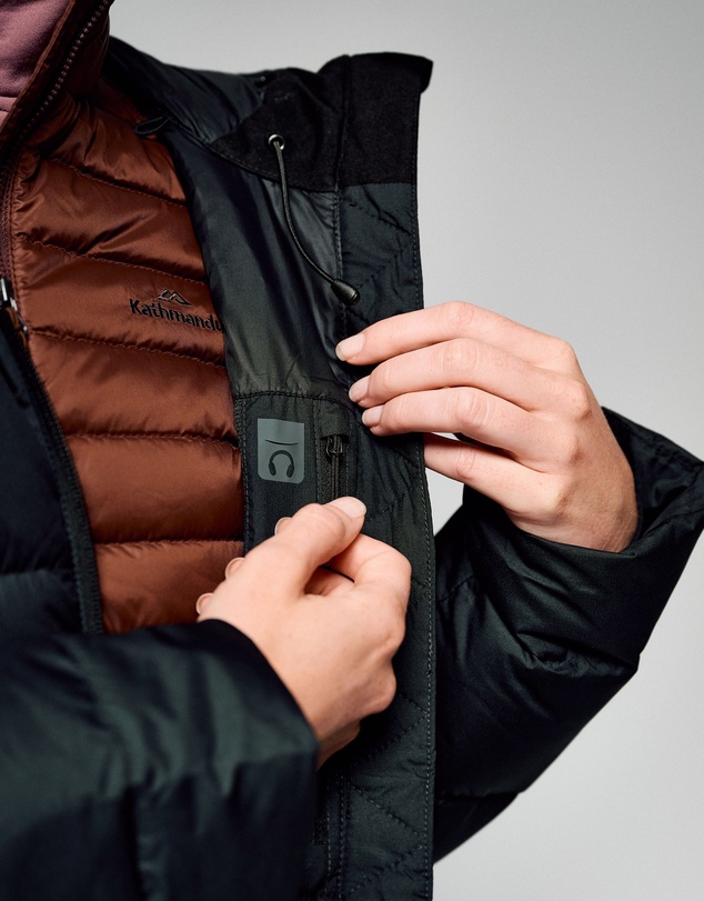 Kathmandu - Epiq Hooded Down Puffer 600 Fill Warm Outdoor Winter Jacket