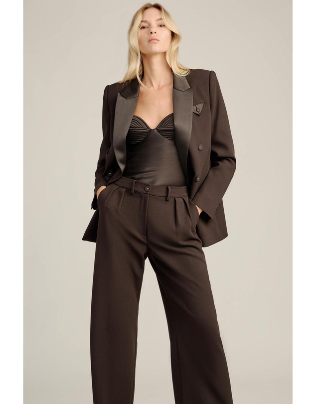Bardot - Sloane Satin Detail Blazer