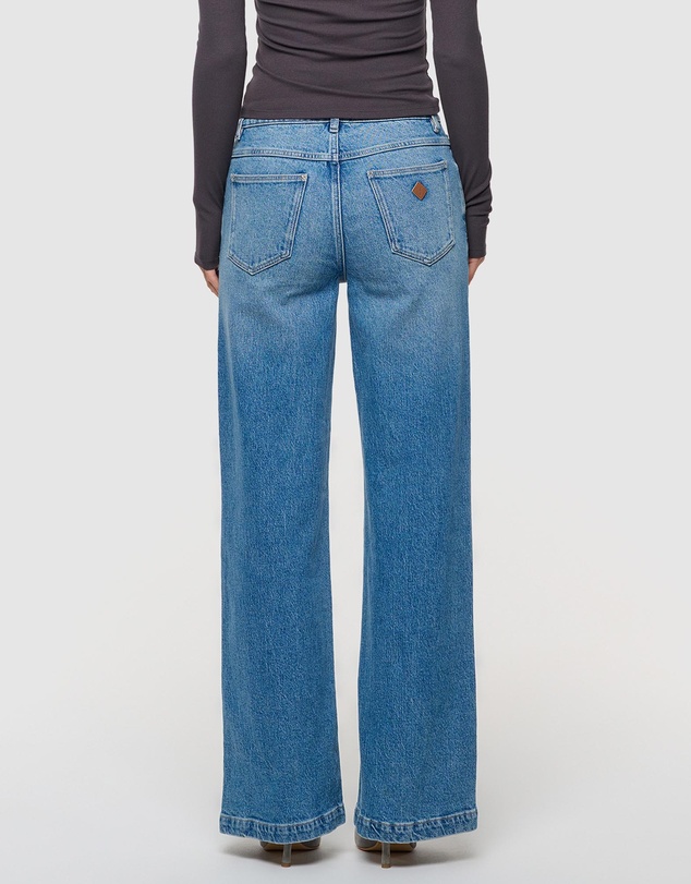 Abrand - Maya Mid Wide Jeans