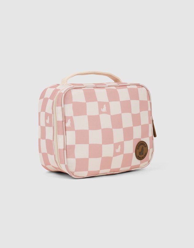 Crywolf - EVERYDAY LUNCH BAG Pink Check