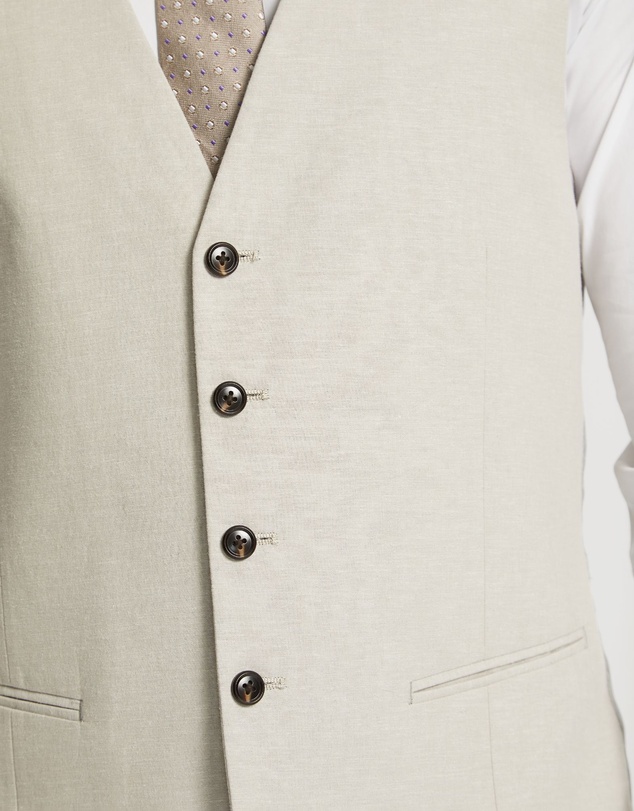 Oxford - Butterworth Linen Blend Waistcoat