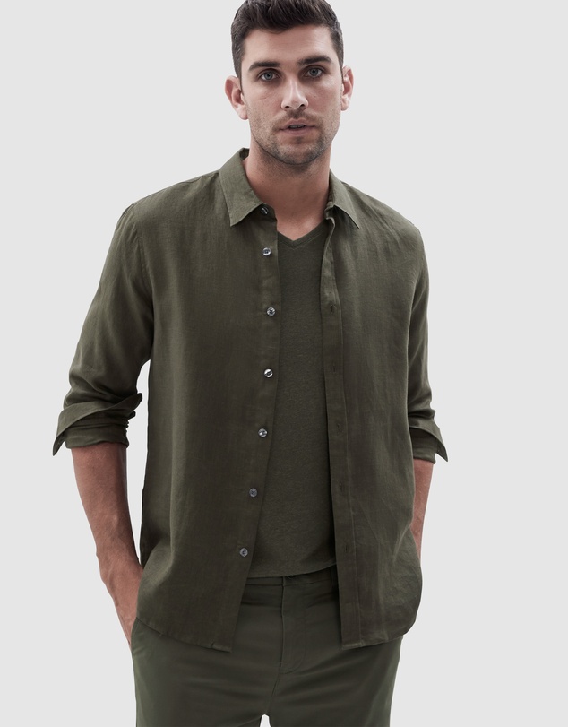 UNISON - Linen Regular Fit Shirt