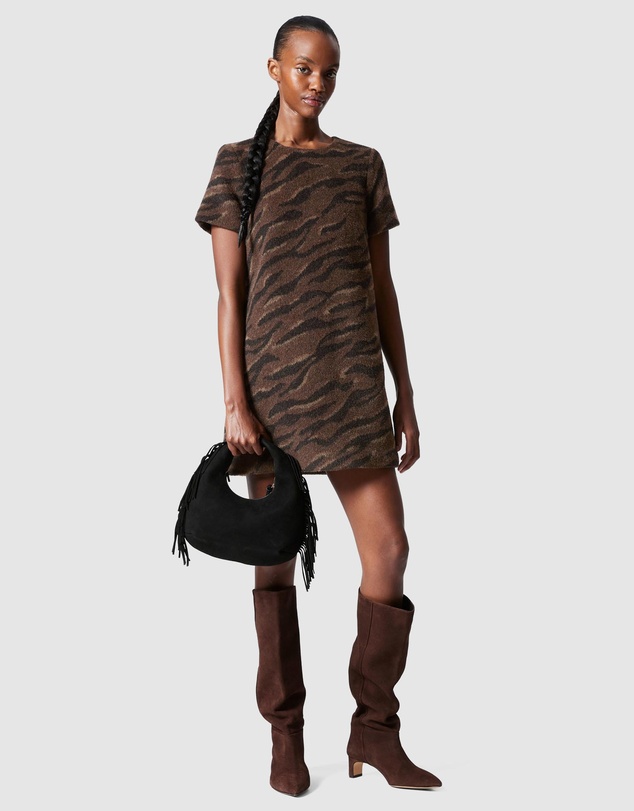 & Other Stories - Wool Jacquard Mini Dress