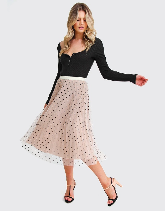 Belle & Bloom - Mixed Feelings Reversible Skirt