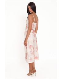 Petal & Pup - Sandrine Midi Dress - Pink Floral