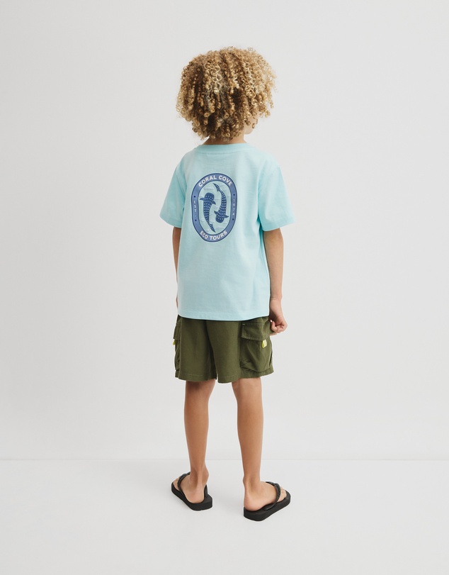 Country Road - Relaxed Fit Short Sleeve Whale Shark T-shirt