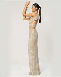Winona - Sterling Sash Dress 