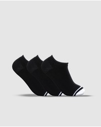 UNIT - UNIT Men's Bamboo No Show Socks -  3 Pack
