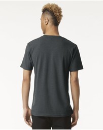 American Apparel - Unisex Henley Short Sleeve CVC T-Shirt