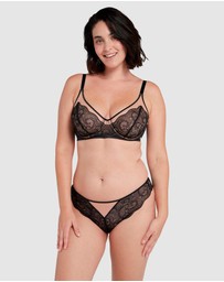 Sans Complexe - Serena Wired Tulle & Lace Plunge Bra