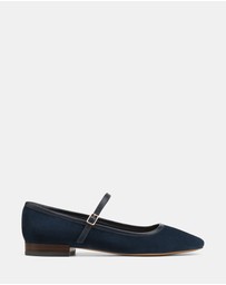 Wittner - Aimee Suede Leather Mary Janes