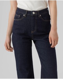 Vero Moda - Tessa High Waisted Wide Jeans