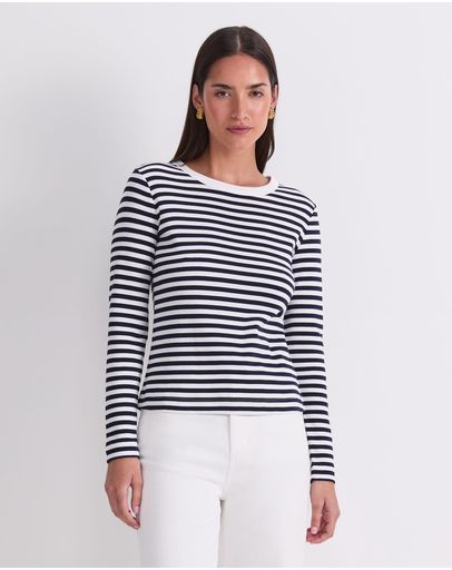 white/navy