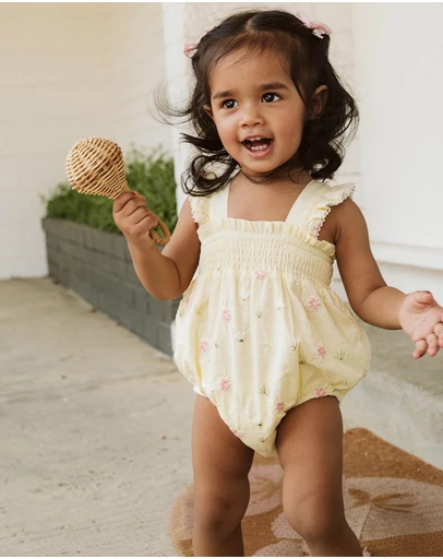 Bebe by Minihaha - Pia All Over Embroidery Bodysuit - Babies