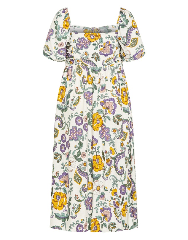 City Chic - Ellea Floral Print Maxi Dress