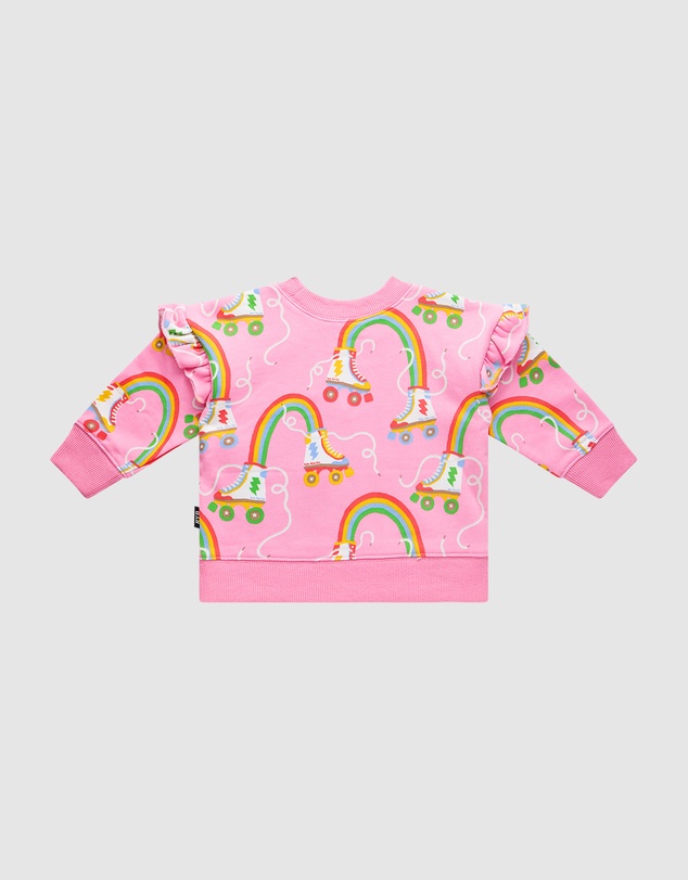 Rock Your Baby - Let The Good Times Roll Baby Jessica Frill Sweatshirt