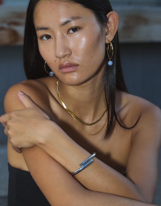 Sonne Jewellery - Kai Silver Bangle