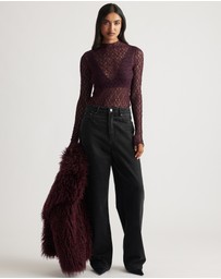 Decjuba - Amber Lace LS Top
