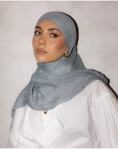Mod Squad - Textured Hijab- Sky