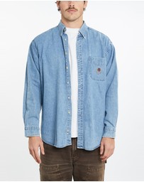 Vintage by The Real Deal - Pre Loved - 90s Tommy Hilfiger Denim Button Up Shirt