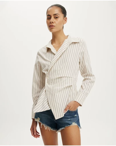 Cotton On - Wrap Shirt