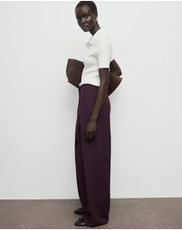 M.N.G - Pleated Wide Leg Trousers