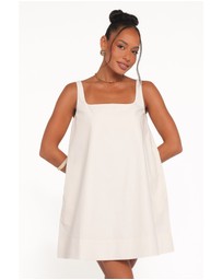 Petal & Pup - Kora Mini Dress - Chalk White