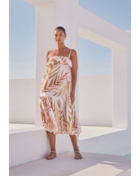 NEXT - Feminine Frill Summer Midi Dress