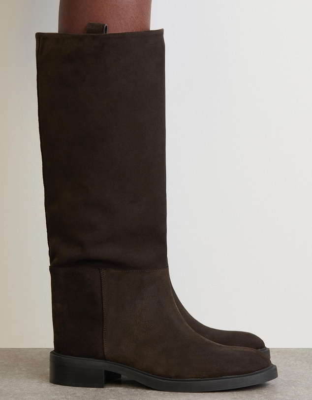COS - Suede Riding Boots - Women's
