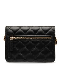 Pre-Loved by Azura Reborn - Pre-Loved chanel Quilted Leather Wallet-on-Chain with Chain Strap