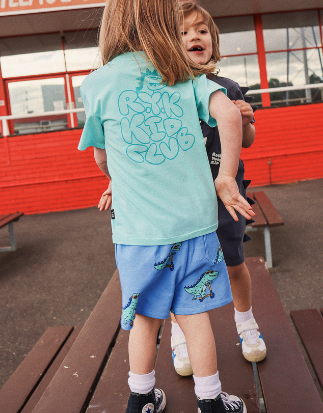 Rock Your Kid - Jet Tee in Aqua Sea
