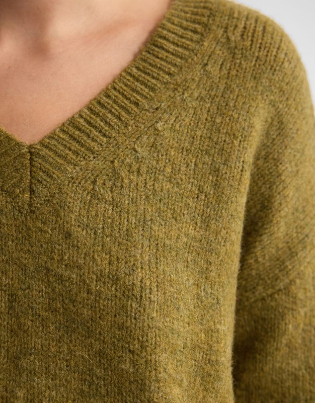 Oxford - Bridgette Alpaca Blend V-Neck