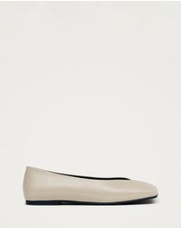 Alohas - Katia Leather Ballet Flats - Women's