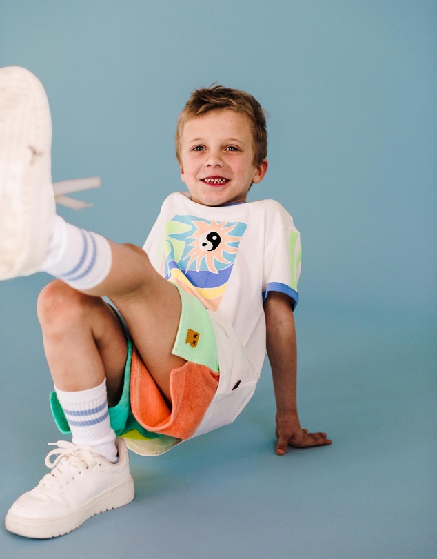Rock Your Kid - Terry Splice Shorts - Kids-Teens